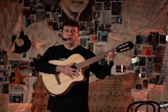 26.11.2025 Szczecin. Carlos Gardel - Dusza Tanga - monodram muzyczno-teatralny Fot. Robert Stachnik