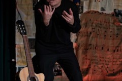 26.11.2025 Szczecin. Carlos Gardel - Dusza Tanga - monodram muzyczno-teatralny Fot. Robert Stachnik