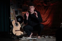 26.11.2025 Szczecin. Carlos Gardel - Dusza Tanga - monodram muzyczno-teatralny Fot. Robert Stachnik