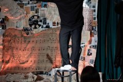 26.11.2025 Szczecin. Carlos Gardel - Dusza Tanga - monodram muzyczno-teatralny Fot. Robert Stachnik