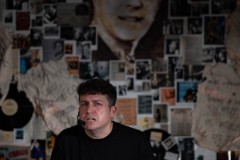 26.11.2025 Szczecin. Carlos Gardel - Dusza Tanga - monodram muzyczno-teatralny Fot. Robert Stachnik