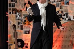 26.11.2025 Szczecin. Carlos Gardel - Dusza Tanga - monodram muzyczno-teatralny Fot. Robert Stachnik