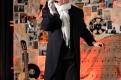 26.11.2025 Szczecin. Carlos Gardel - Dusza Tanga - monodram muzyczno-teatralny Fot. Robert Stachnik