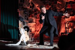 26.11.2025 Szczecin. Carlos Gardel - Dusza Tanga - monodram muzyczno-teatralny Fot. Robert Stachnik