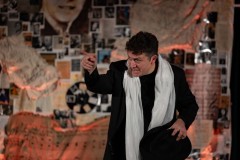 26.11.2025 Szczecin. Carlos Gardel - Dusza Tanga - monodram muzyczno-teatralny Fot. Robert Stachnik