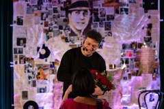 26.11.2025 Szczecin. Carlos Gardel - Dusza Tanga - monodram muzyczno-teatralny Fot. Robert Stachnik