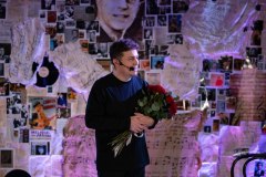 26.11.2025 Szczecin. Carlos Gardel - Dusza Tanga - monodram muzyczno-teatralny Fot. Robert Stachnik