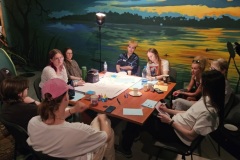 24.06.2026 Szczecin. Dom Kultury 13 Muz. Dom Kultury+_Laboratorium Partnerstwa Miejskiego_Warsztat wydobywczy-Praca nad fiszką projektową. Fot. DK 13 Muz.