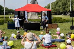 19.06.2021 Szczecin. 13 Muz. Kosmiczne Gry Podwórkowe Fot. Robert Stachnik