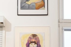 18.02.2026 Szczecin. Dom Kultury 13 Muz. Faustyna Szachoń, Nadia Al Zaben - Wspomnienia - malarstwo i grafika. Fot. Robert Stachnik.