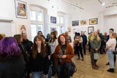 18.02.2026 Szczecin. Dom Kultury 13 Muz. Faustyna Szachoń, Nadia Al Zaben - Wspomnienia - malarstwo i grafika. Fot. Robert Stachnik.