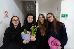 18.02.2026 Szczecin. Dom Kultury 13 Muz. Faustyna Szachoń, Nadia Al Zaben - Wspomnienia - malarstwo i grafika. Fot. Robert Stachnik.