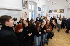 18.02.2026 Szczecin. Dom Kultury 13 Muz. Faustyna Szachoń, Nadia Al Zaben - Wspomnienia - malarstwo i grafika. Fot. Robert Stachnik.