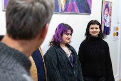 18.02.2026 Szczecin. Dom Kultury 13 Muz. Faustyna Szachoń, Nadia Al Zaben - Wspomnienia - malarstwo i grafika. Fot. Robert Stachnik.