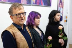 18.02.2026 Szczecin. Dom Kultury 13 Muz. Faustyna Szachoń, Nadia Al Zaben - Wspomnienia - malarstwo i grafika. Fot. Robert Stachnik.