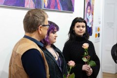 18.02.2026 Szczecin. Dom Kultury 13 Muz. Faustyna Szachoń, Nadia Al Zaben - Wspomnienia - malarstwo i grafika. Fot. Robert Stachnik.