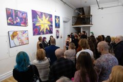 18.02.2026 Szczecin. Dom Kultury 13 Muz. Faustyna Szachoń, Nadia Al Zaben - Wspomnienia - malarstwo i grafika. Fot. Robert Stachnik.