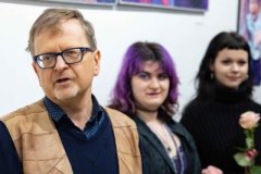 18.02.2026 Szczecin. Dom Kultury 13 Muz. Faustyna Szachoń, Nadia Al Zaben - Wspomnienia - malarstwo i grafika. Fot. Robert Stachnik.