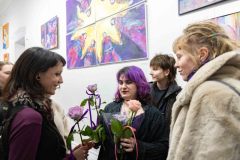 18.02.2026 Szczecin. Dom Kultury 13 Muz. Faustyna Szachoń, Nadia Al Zaben - Wspomnienia - malarstwo i grafika. Fot. Robert Stachnik.