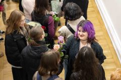 18.02.2026 Szczecin. Dom Kultury 13 Muz. Faustyna Szachoń, Nadia Al Zaben - Wspomnienia - malarstwo i grafika. Fot. Robert Stachnik.