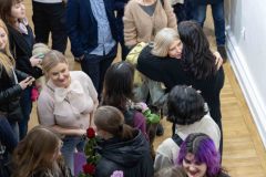18.02.2026 Szczecin. Dom Kultury 13 Muz. Faustyna Szachoń, Nadia Al Zaben - Wspomnienia - malarstwo i grafika. Fot. Robert Stachnik.