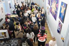18.02.2026 Szczecin. Dom Kultury 13 Muz. Faustyna Szachoń, Nadia Al Zaben - Wspomnienia - malarstwo i grafika. Fot. Robert Stachnik.