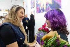 18.02.2026 Szczecin. Dom Kultury 13 Muz. Faustyna Szachoń, Nadia Al Zaben - Wspomnienia - malarstwo i grafika. Fot. Robert Stachnik.