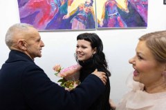 18.02.2026 Szczecin. Dom Kultury 13 Muz. Faustyna Szachoń, Nadia Al Zaben - Wspomnienia - malarstwo i grafika. Fot. Robert Stachnik.