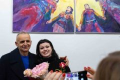 18.02.2026 Szczecin. Dom Kultury 13 Muz. Faustyna Szachoń, Nadia Al Zaben - Wspomnienia - malarstwo i grafika. Fot. Robert Stachnik.