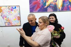 18.02.2026 Szczecin. Dom Kultury 13 Muz. Faustyna Szachoń, Nadia Al Zaben - Wspomnienia - malarstwo i grafika. Fot. Robert Stachnik.