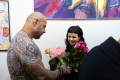 18.02.2026 Szczecin. Dom Kultury 13 Muz. Faustyna Szachoń, Nadia Al Zaben - Wspomnienia - malarstwo i grafika. Fot. Robert Stachnik.