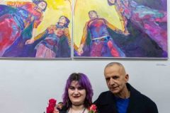 18.02.2026 Szczecin. Dom Kultury 13 Muz. Faustyna Szachoń, Nadia Al Zaben - Wspomnienia - malarstwo i grafika. Fot. Robert Stachnik.