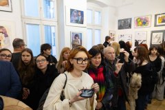 18.02.2026 Szczecin. Dom Kultury 13 Muz. Faustyna Szachoń, Nadia Al Zaben - Wspomnienia - malarstwo i grafika. Fot. Robert Stachnik.