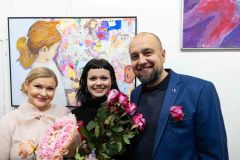 18.02.2026 Szczecin. Dom Kultury 13 Muz. Faustyna Szachoń, Nadia Al Zaben - Wspomnienia - malarstwo i grafika. Fot. Robert Stachnik.