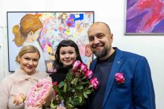 18.02.2026 Szczecin. Dom Kultury 13 Muz. Faustyna Szachoń, Nadia Al Zaben - Wspomnienia - malarstwo i grafika. Fot. Robert Stachnik.