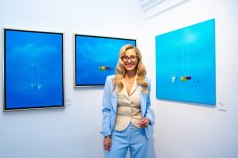 Galeria Enter - Aga Czyżyk - Marzeń wielki błękit - malarstwo marynistyczne