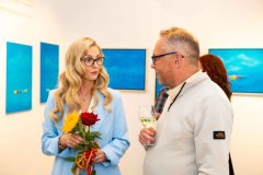 21.05.2026 Szczecin.Dom Kultury 13 Muz. Galeria Enter - Aga Czyżyk - „Marzeń wielki błękit” - malarstwo marynistyczne. Fot. Dom Kultury 13 Muz