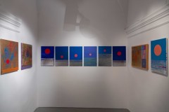 02.10.2025 Szczecin. Dom Kultury 13 Muz. Galeria Enter - Aleksandra Jadczuk / Anna Waligórska - Pejzaż - malarstwo. Fot. Robert Stachnik.