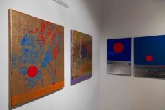 02.10.2025 Szczecin. Dom Kultury 13 Muz. Galeria Enter - Aleksandra Jadczuk / Anna Waligórska - Pejzaż - malarstwo. Fot. Robert Stachnik.