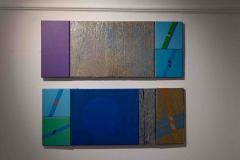 02.10.2025 Szczecin. Dom Kultury 13 Muz. Galeria Enter - Aleksandra Jadczuk / Anna Waligórska - Pejzaż - malarstwo. Fot. Robert Stachnik.