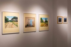 02.10.2025 Szczecin. Dom Kultury 13 Muz. Galeria Enter - Aleksandra Jadczuk / Anna Waligórska - Pejzaż - malarstwo. Fot. Robert Stachnik.