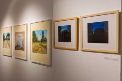 02.10.2025 Szczecin. Dom Kultury 13 Muz. Galeria Enter - Aleksandra Jadczuk / Anna Waligórska - Pejzaż - malarstwo. Fot. Robert Stachnik.