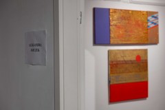 02.10.2025 Szczecin. Dom Kultury 13 Muz. Galeria Enter - Aleksandra Jadczuk / Anna Waligórska - Pejzaż - malarstwo. Fot. Robert Stachnik.