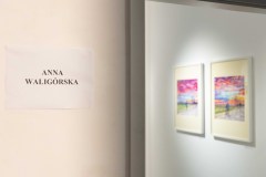 02.10.2025 Szczecin. Dom Kultury 13 Muz. Galeria Enter - Aleksandra Jadczuk / Anna Waligórska - Pejzaż - malarstwo. Fot. Robert Stachnik.