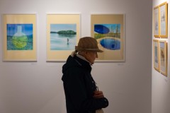 02.10.2025 Szczecin. Dom Kultury 13 Muz. Galeria Enter - Aleksandra Jadczuk / Anna Waligórska - Pejzaż - malarstwo. Fot. Robert Stachnik.
