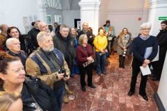 04.12.2025 Szczecin. Dom Kultury 13 Muz. Galeria Enter - Ewa Lidia - Poszukiwania 2.0_Syzyf - fotografia, grafika _ Maria Kulbacka - Fragmenty 2.0_piękno jest w nas... - grafika, rysunek. Fot. Robert Stachnik.