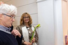 04.12.2025 Szczecin. Dom Kultury 13 Muz. Galeria Enter - Ewa Lidia - Poszukiwania 2.0_Syzyf - fotografia, grafika _ Maria Kulbacka - Fragmenty 2.0_piękno jest w nas... - grafika, rysunek. Fot. Robert Stachnik.