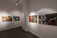 24.04.2025 Szczecin. Dom Kultury 13 Muz. Galeria Enter - Kamil Winnicki - Reliefy - projekt multidyscyplinarny. Fot. Robert Stachnik.