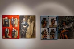 24.04.2025 Szczecin. Dom Kultury 13 Muz. Galeria Enter - Kamil Winnicki - Reliefy - projekt multidyscyplinarny. Fot. Robert Stachnik.