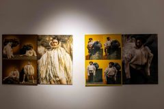 24.04.2025 Szczecin. Dom Kultury 13 Muz. Galeria Enter - Kamil Winnicki - Reliefy - projekt multidyscyplinarny. Fot. Robert Stachnik.